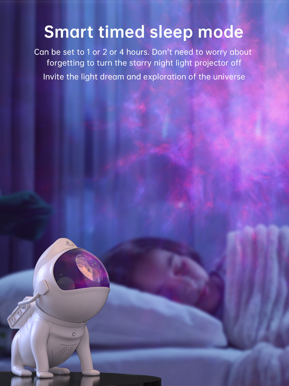 Space Dog Starry Sky Light